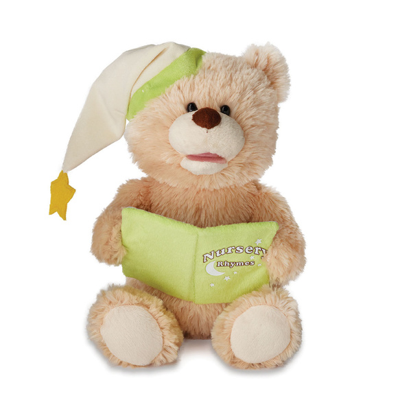Plush Mechanical Nursery Rhymes Bear 5 Rhymes NEW - Picture 5 of 8